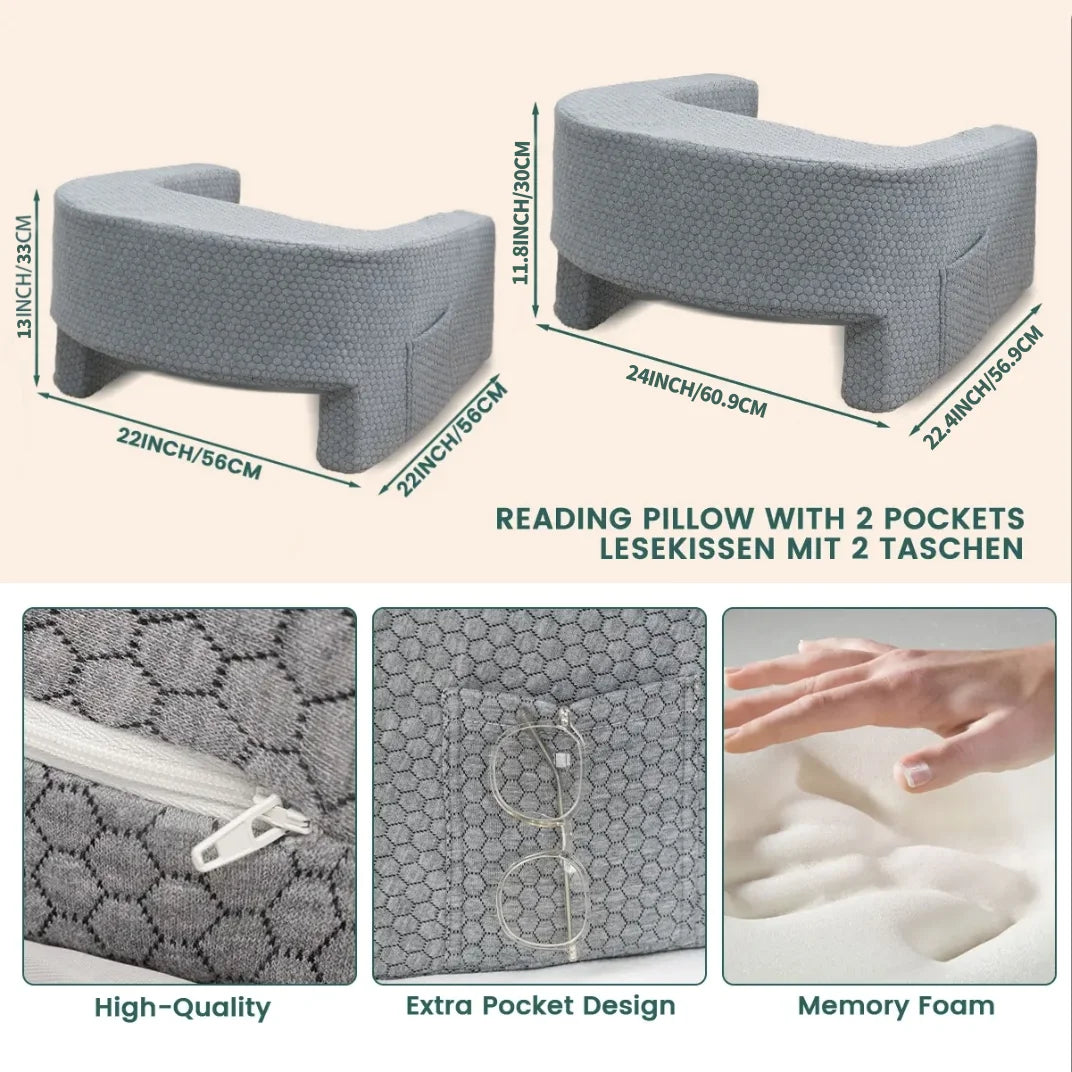 Thecozynest™ Soft lap desk with arm rest